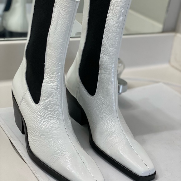 L’ intervalle women’s ankles heeled boots Size 40, US 9 excellent condition - Picture 8 of 9